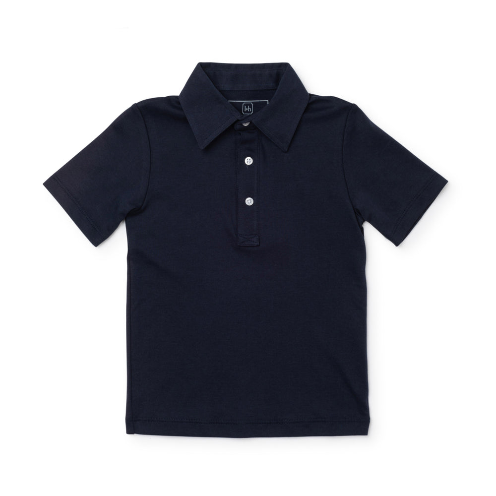 Navy Pima Cotton Polo