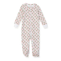 Parker Candy Cane and Holly Romper