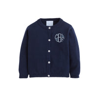 Navy Essential Cardigan Sweater