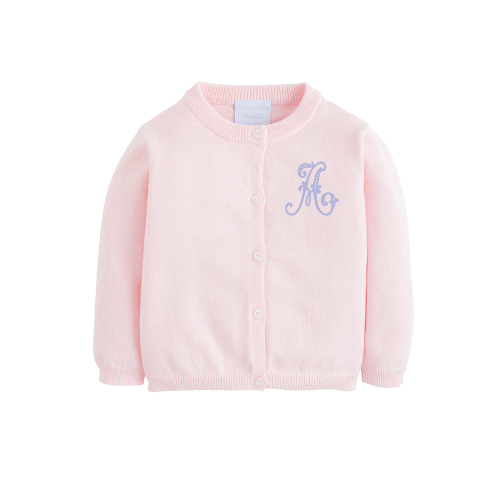 Light Pink Essential Cardigan Sweater