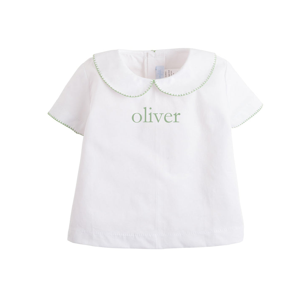 Green Whipstitch Day Shirt