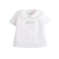 Green Whipstitch Day Shirt