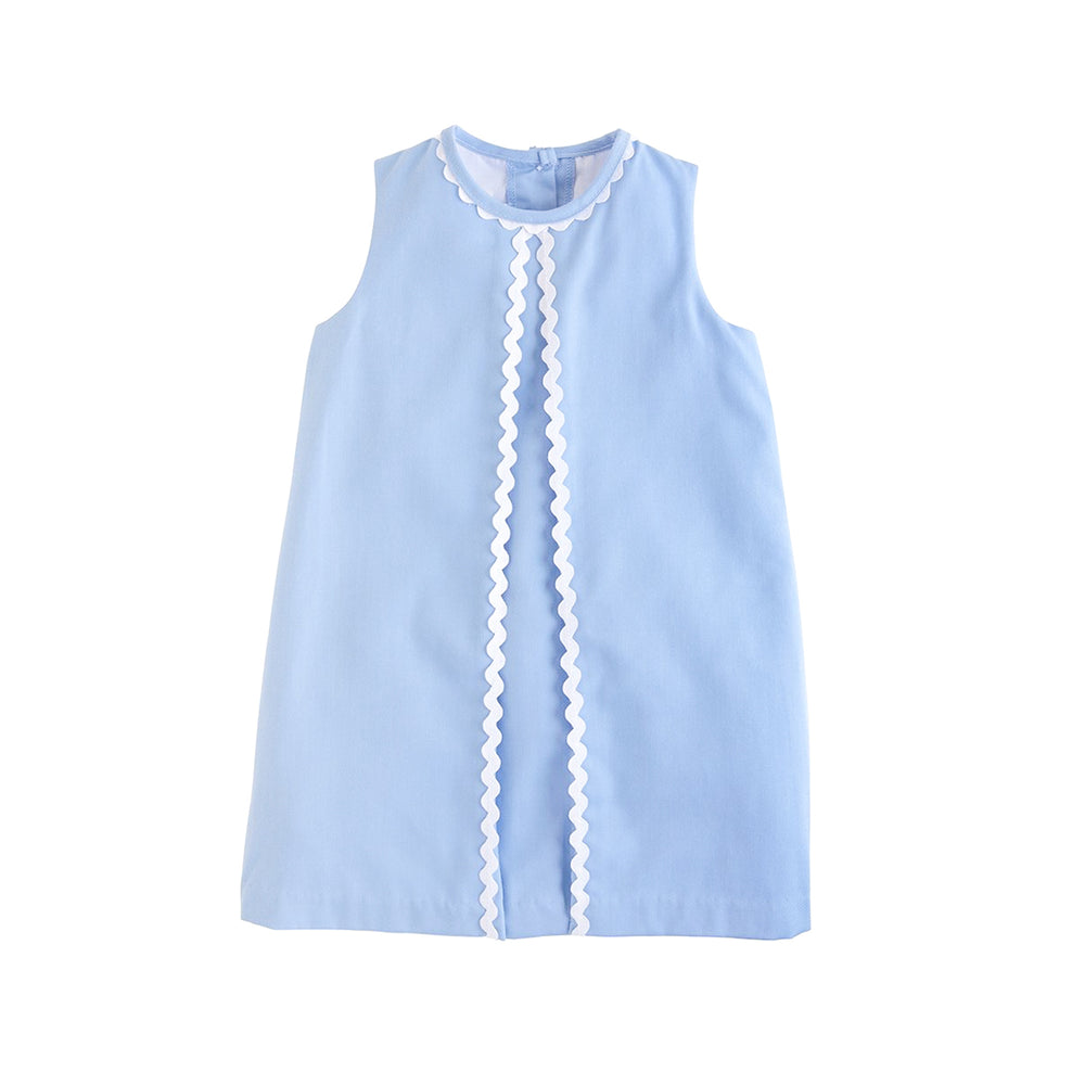 Reese Light Blue Twill Dress