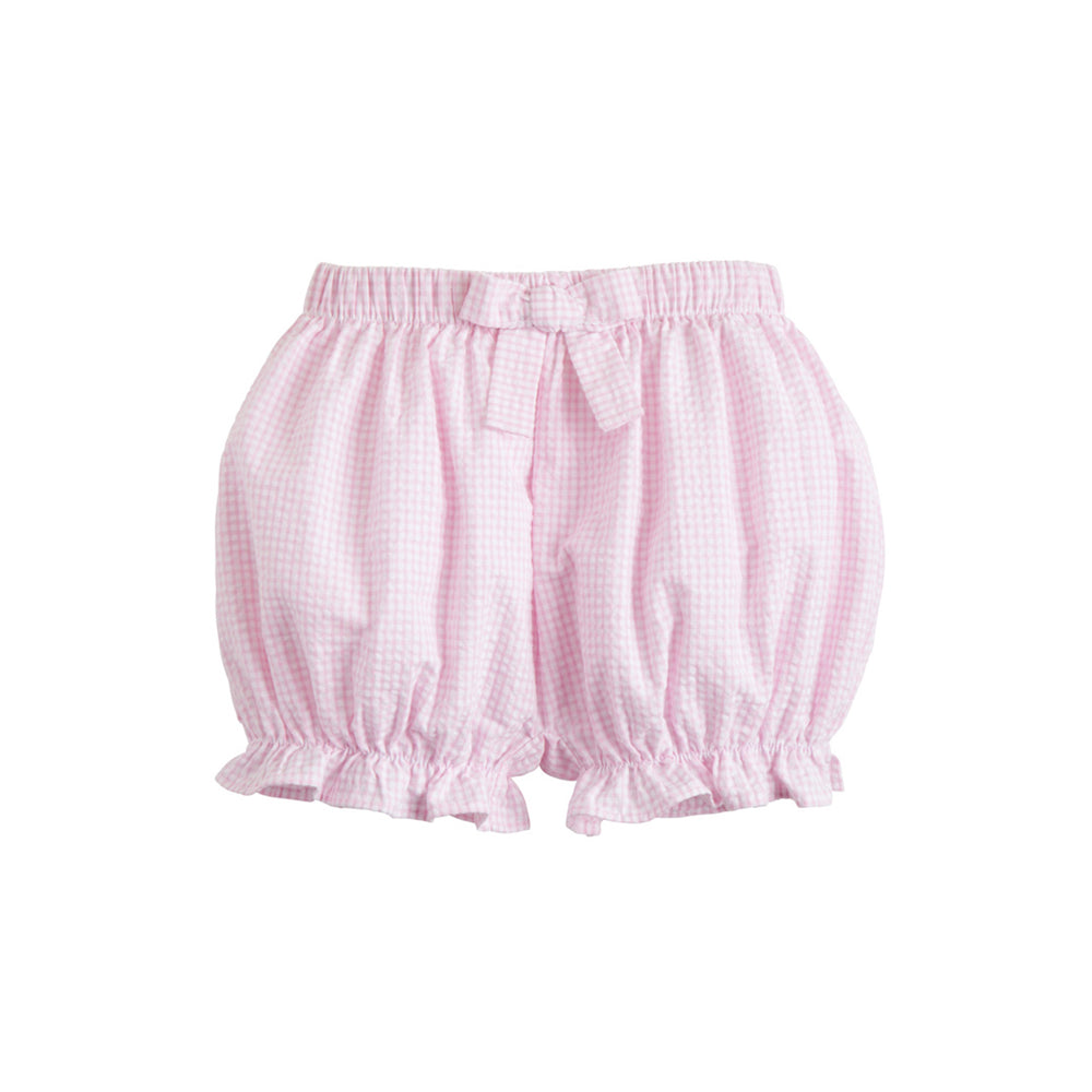 Light Pink Gingham Bow Bloomer