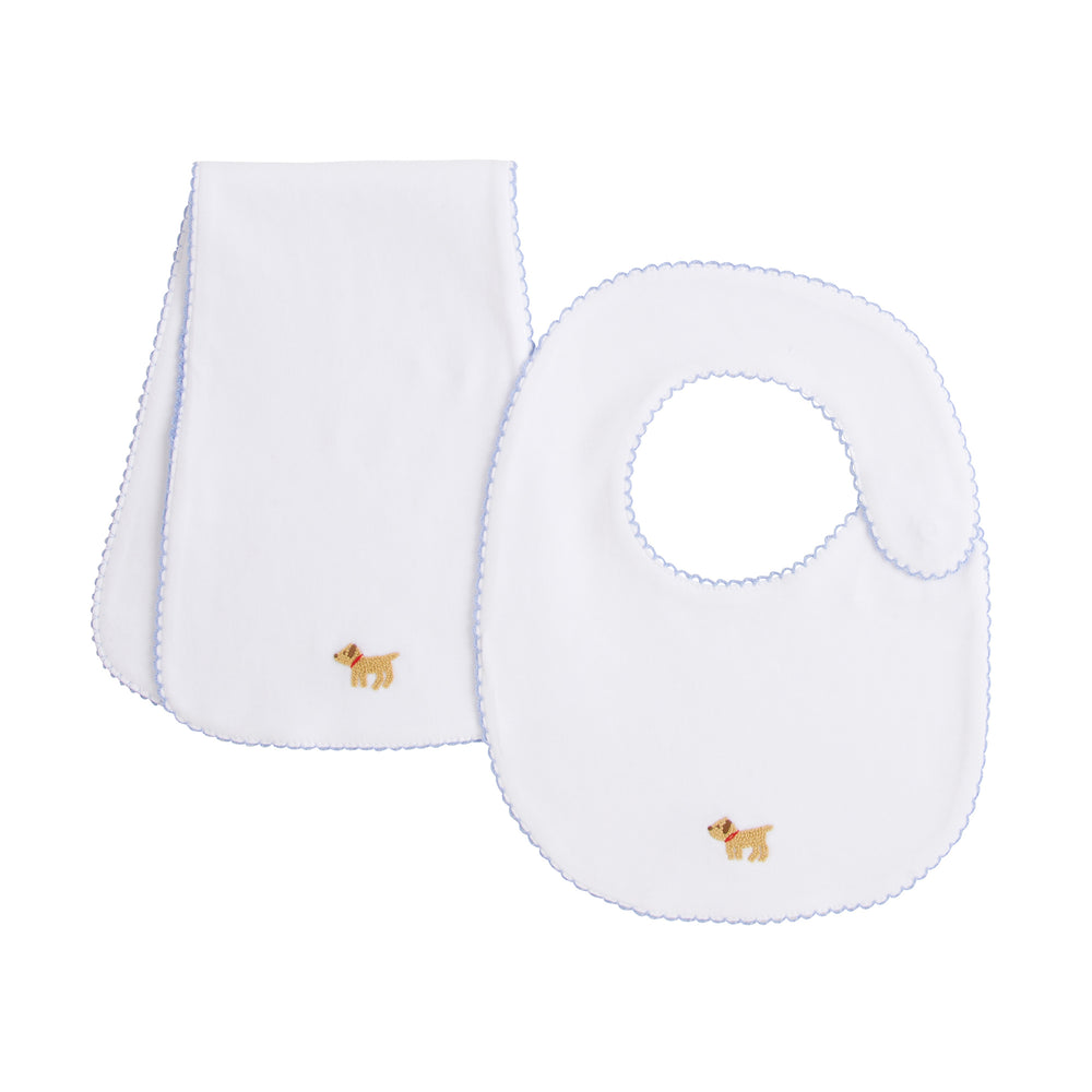Lab Pinpoint Bib n' Burp Set