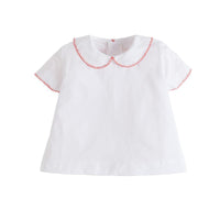 Red Whipstitch Day Shirt