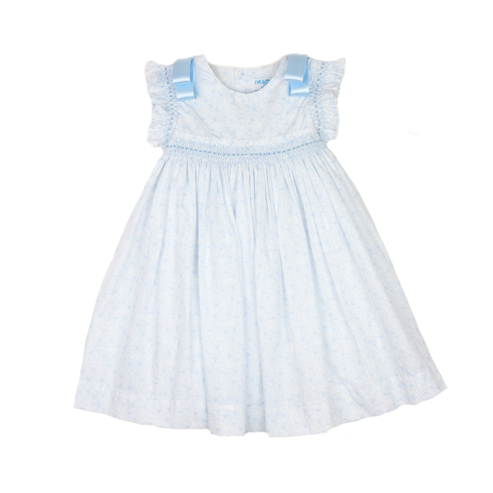 Butterfly Bow Sleeve Dress