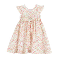 Cherries & Orange Smocked Dress