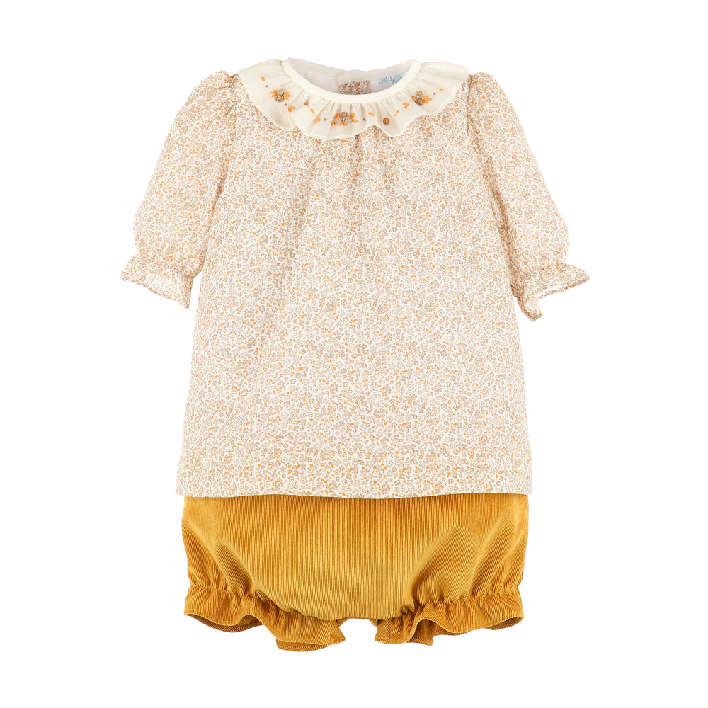 Sweet Honey Floral Two-Piece
