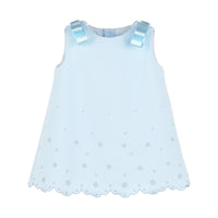 Blue A-Line Dress
