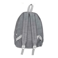 Personalized Grey Chambray Backpack