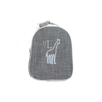 Grey Chambray Lunchbox