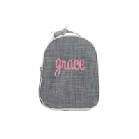 Grey Chambray Lunchbox