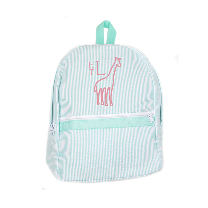 Personalized Mint Backpack