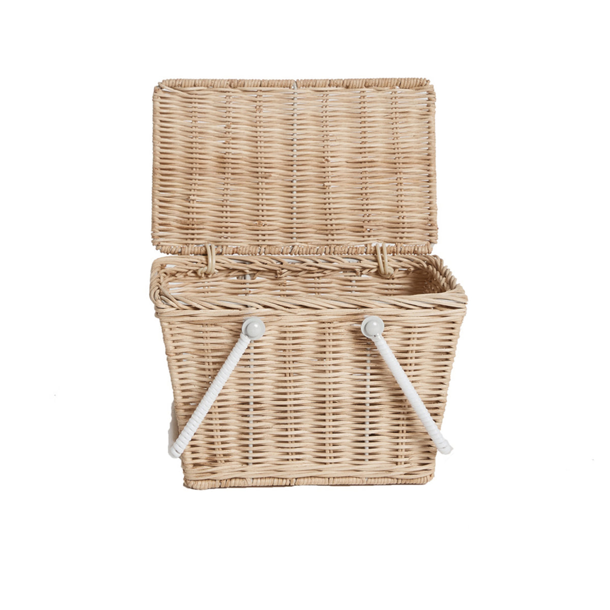 Piki Basket in Straw – Peaches