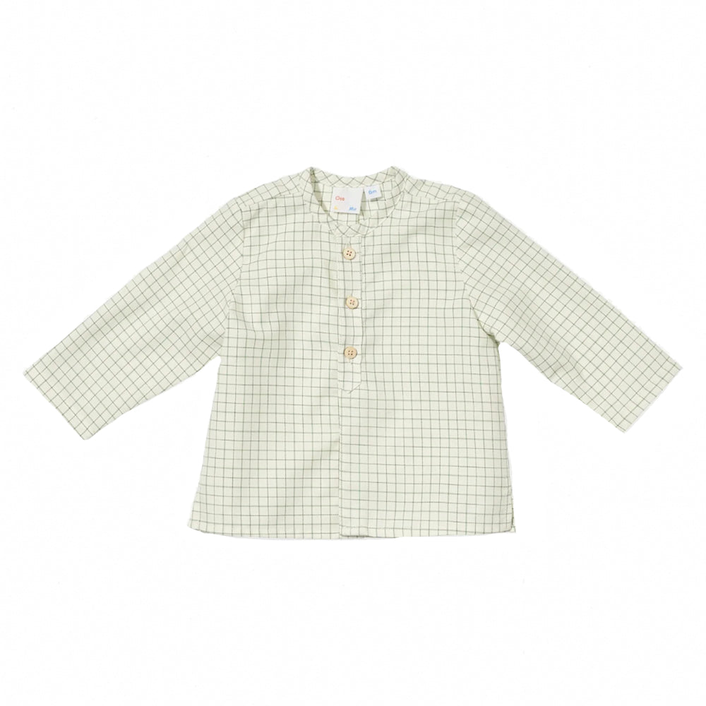 Lupo Baby Shirt Green Tattersall