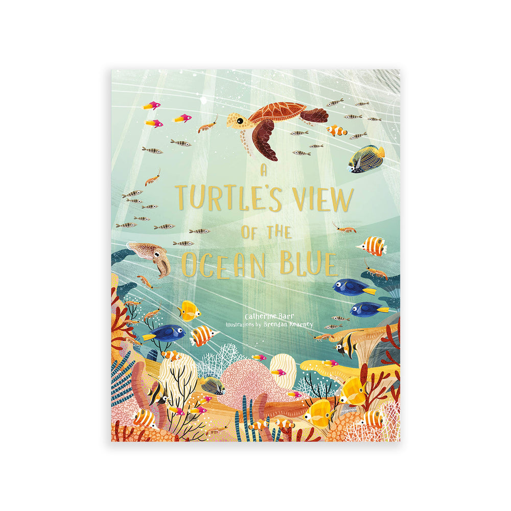 Turtle's View Of The Ocean Blue