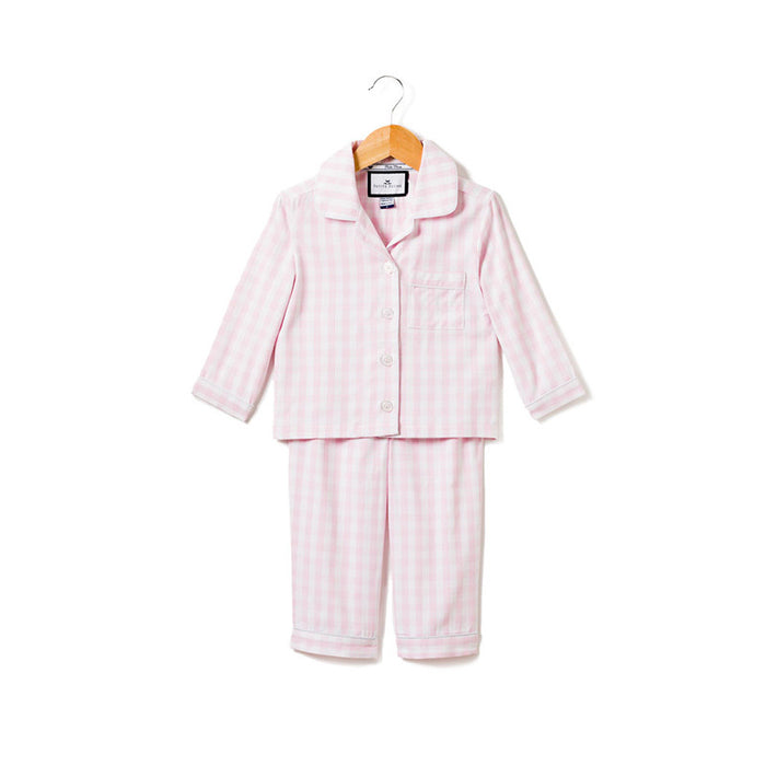 Pink Gingham Pajama Set