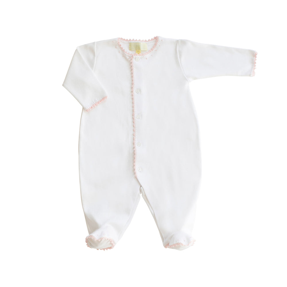 Pink Footie Romper