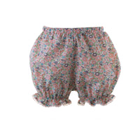 Frill Floral Smocked Dress & Bloomers