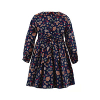 Navy Woodland Dress