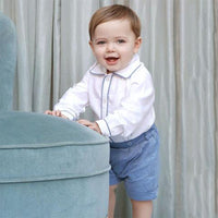 Adorable rompers available for newborns to toddlers including bloomers, bubbles, and sets in dozens of styles. Shop Peaches baby rompers!