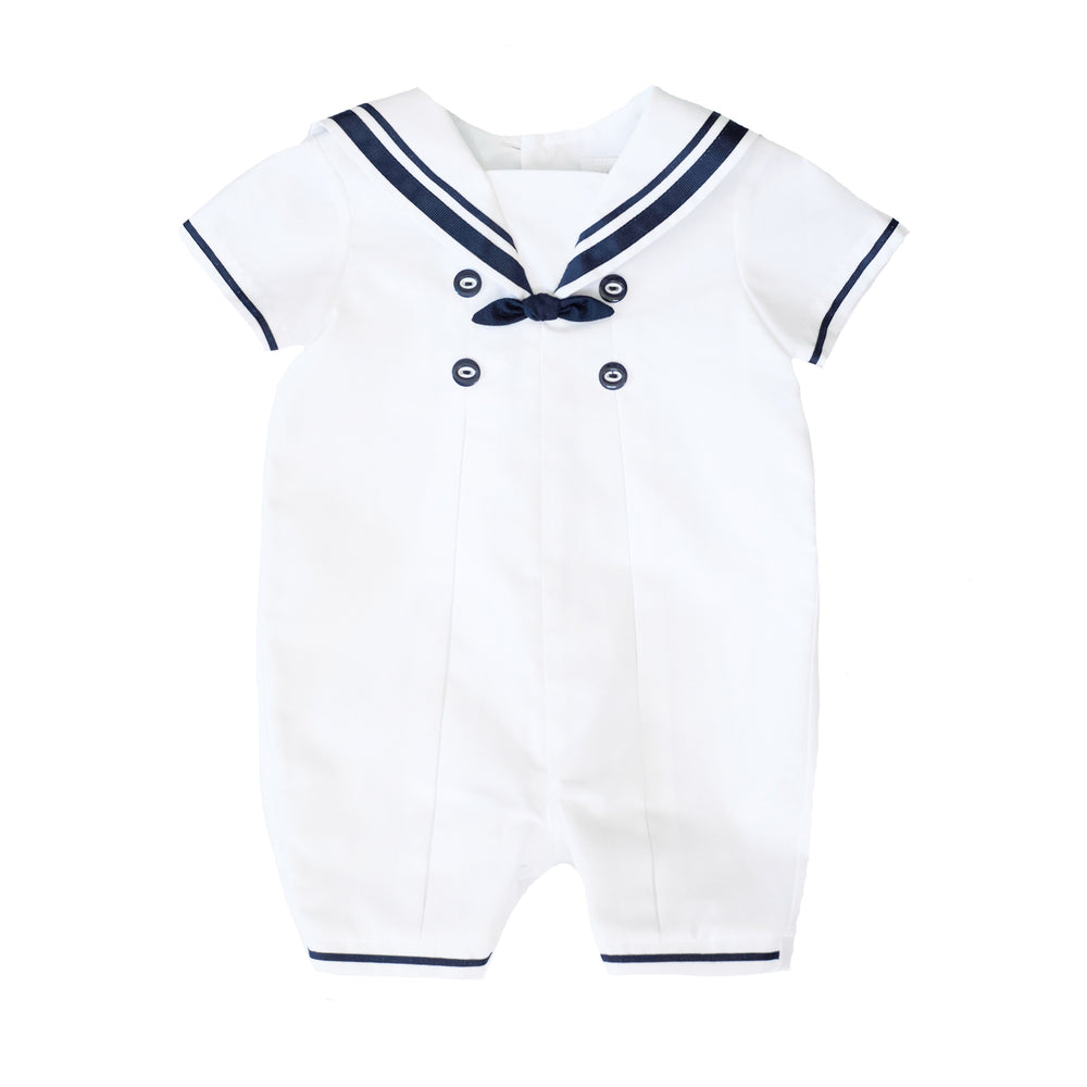 Ahoy! Sailor Romper and Cap