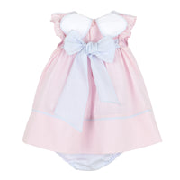 Blue Trimmed Pink Classic Petal Float