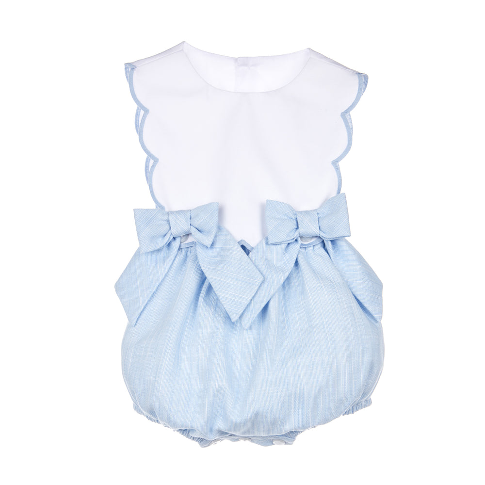 Carolina Scallop Overall for Girls