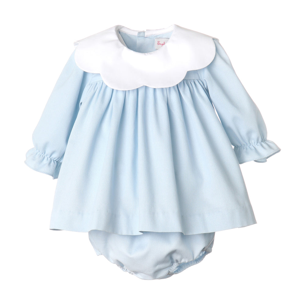 Scallop Collar Blue Float