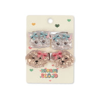 Puppy and Kitty Hair Clips