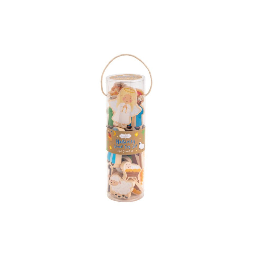 Wood Nativity Toy Set