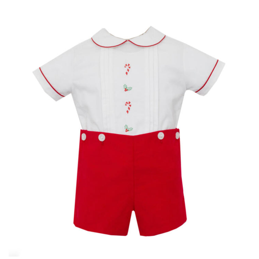 Short Set with Red Cord Shorts
