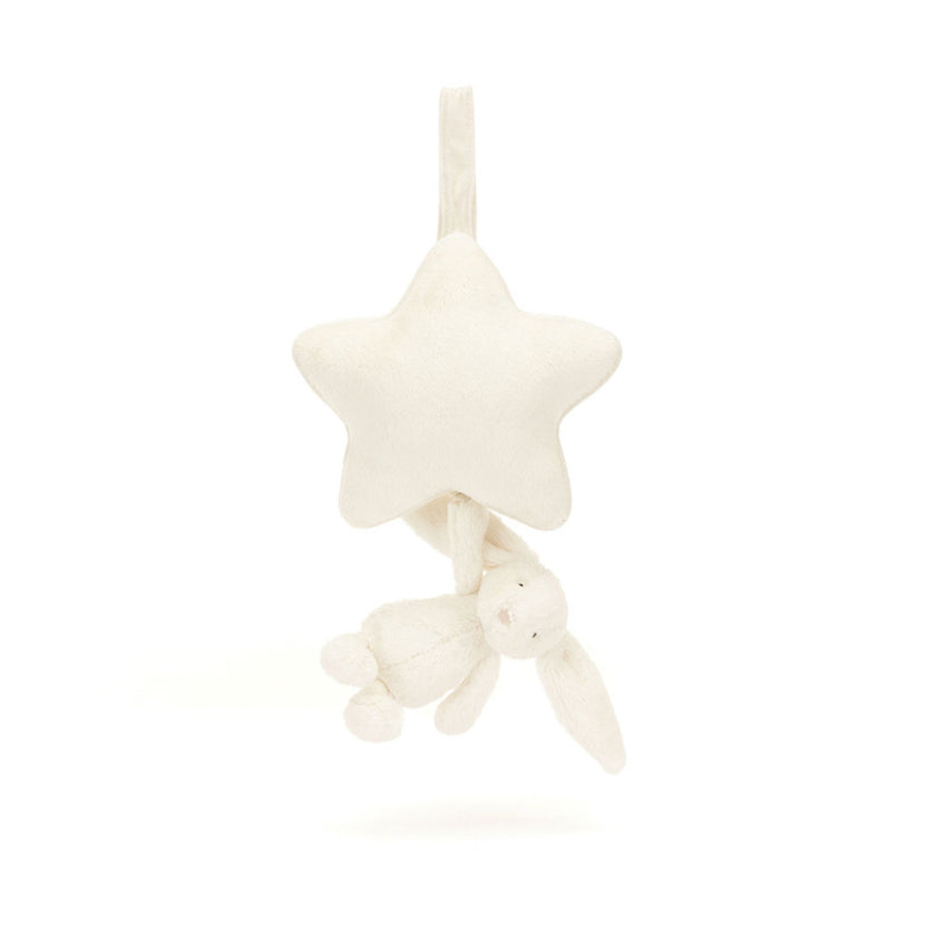 Bashful Cream Bunny Musical pull