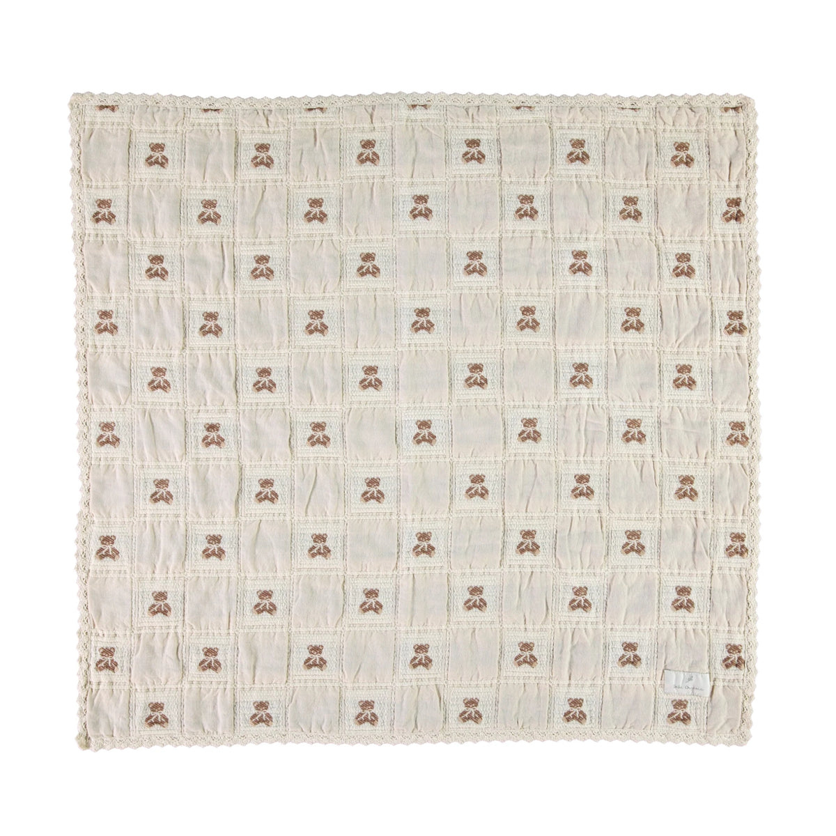 Sand Teddy Patchwork Blanket