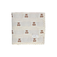 Sand Teddy Patchwork Blanket