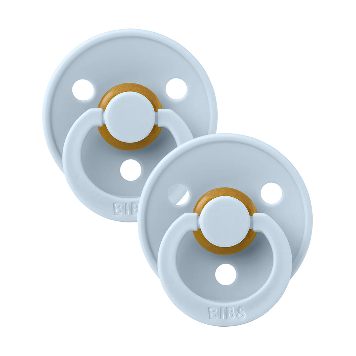 Colour Pacifier 2 Pack in Baby Blue