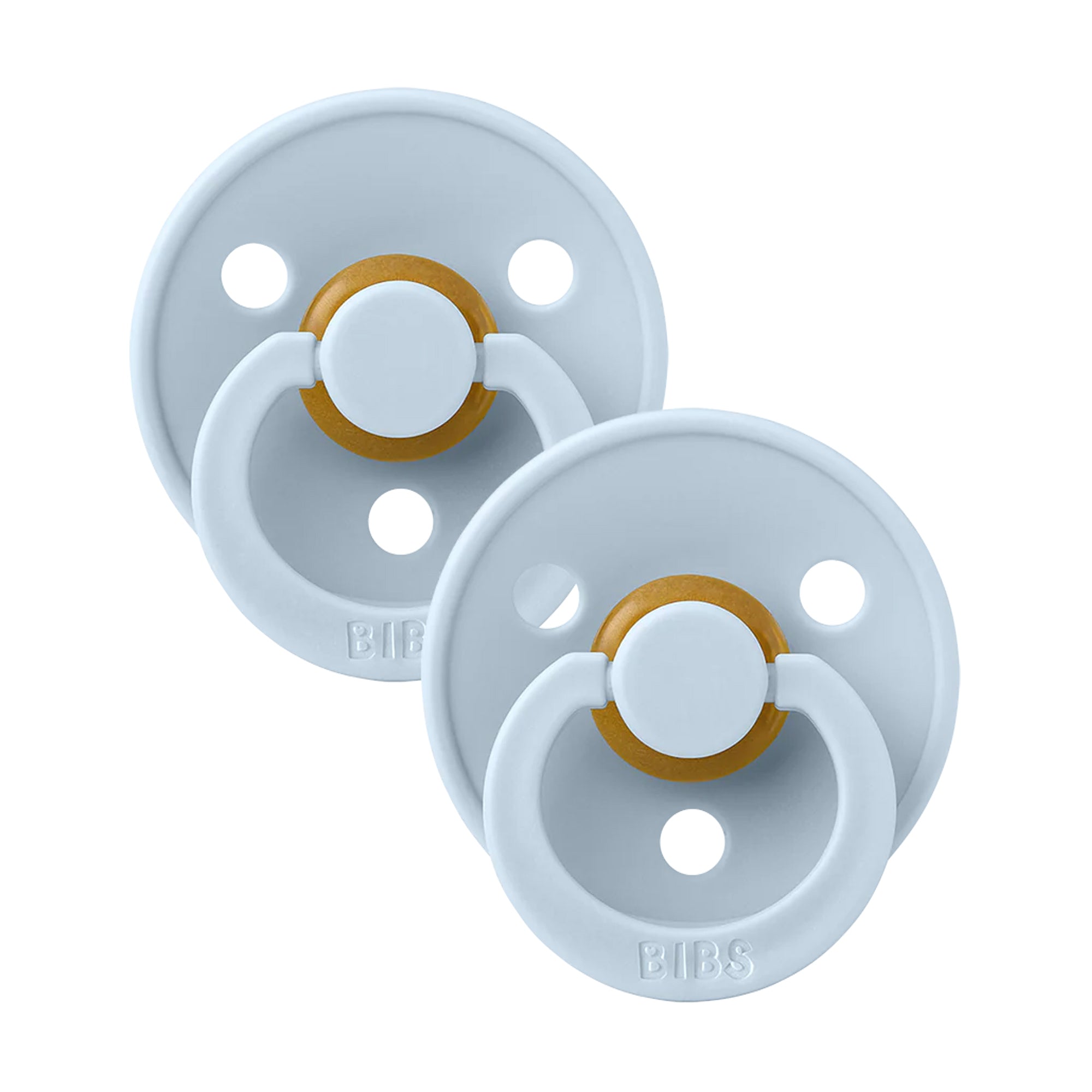 Colour Pacifier 2 Pack in Baby Blue