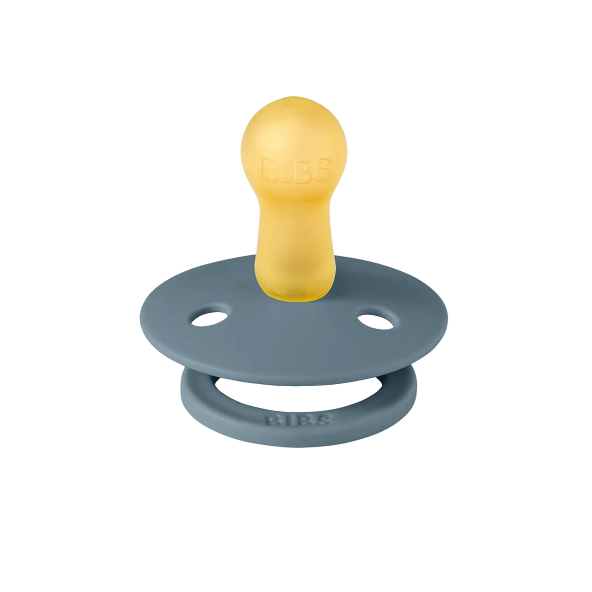 Colour Pacifier 2 Pack in Ivory/Petrol