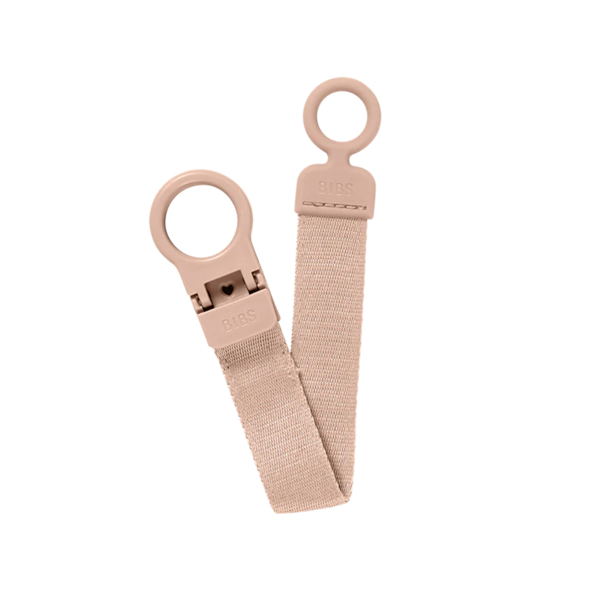 Pacifier Clip Loop in Blush