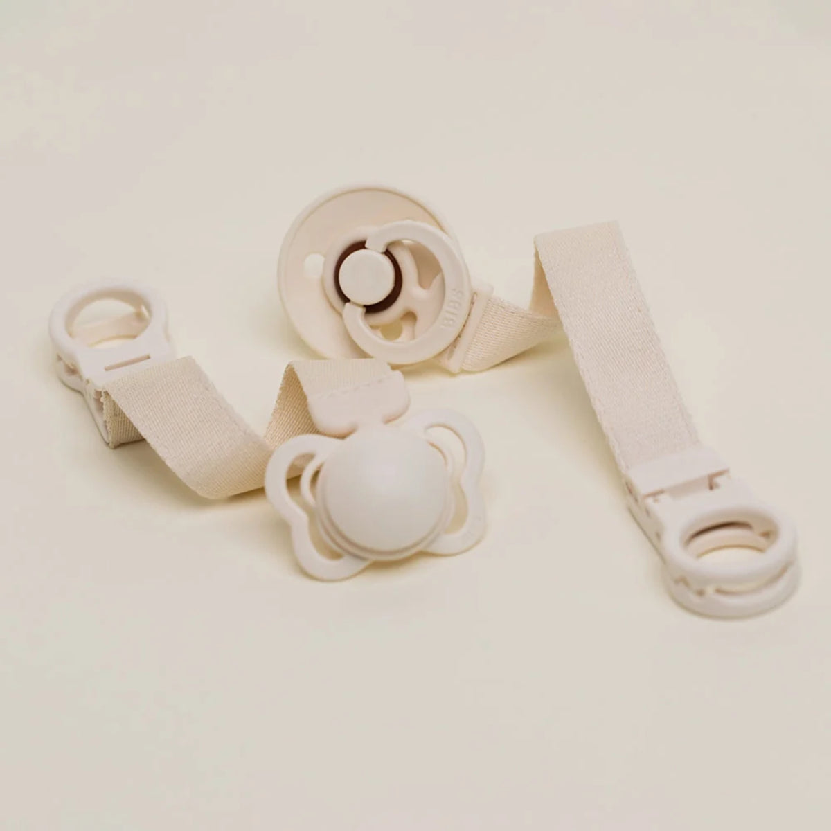 Pacifier Clip Loop in Ivory