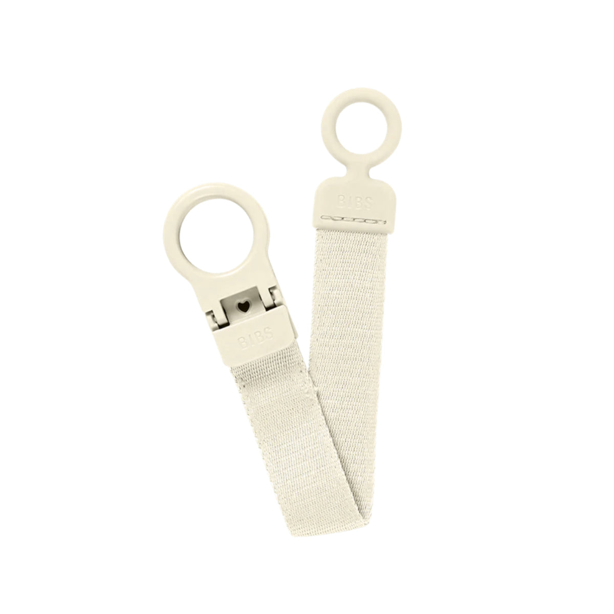 Pacifier Clip Loop in Ivory