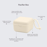 Pacifier Box in Blush