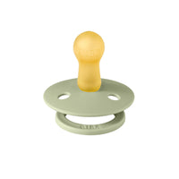 Colour Pacifier 2 Pack in Ivory/Sage