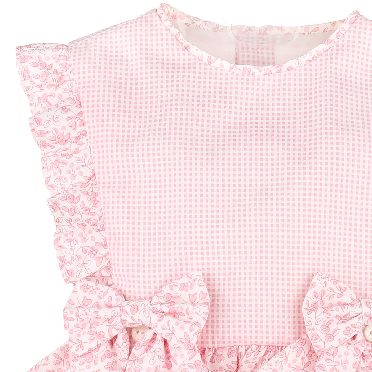 Blooms Overall in Pink