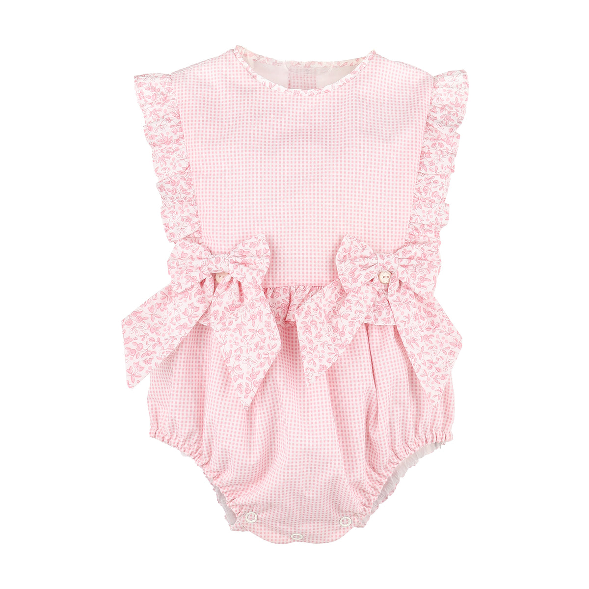 Blooms Overall in Pink