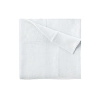 Pale Blue Knit Blanket