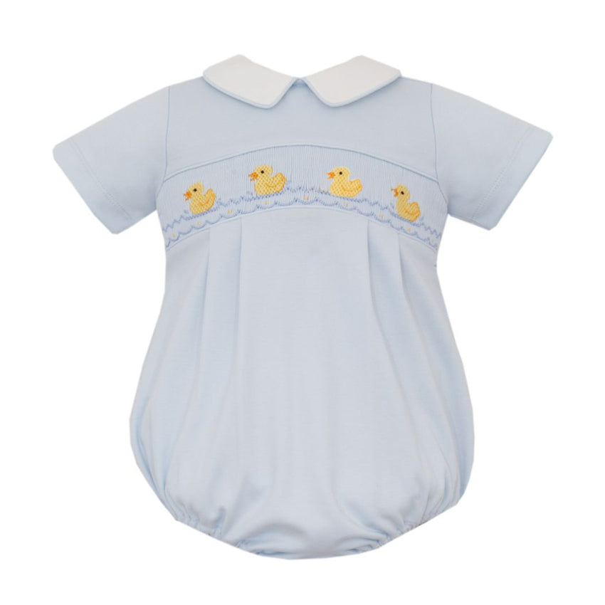 Light Blue Boy's Bubble with Ducks