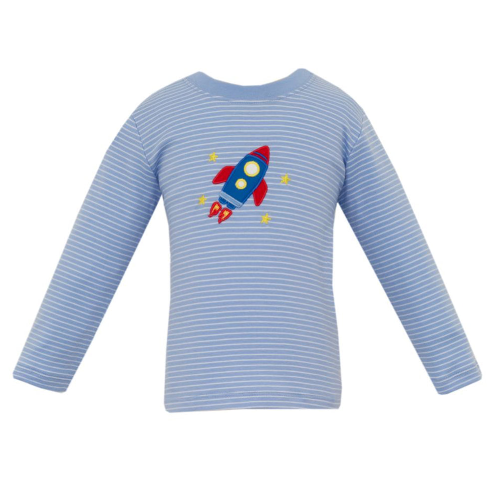 Rocket Blue Stripe T-Shirt