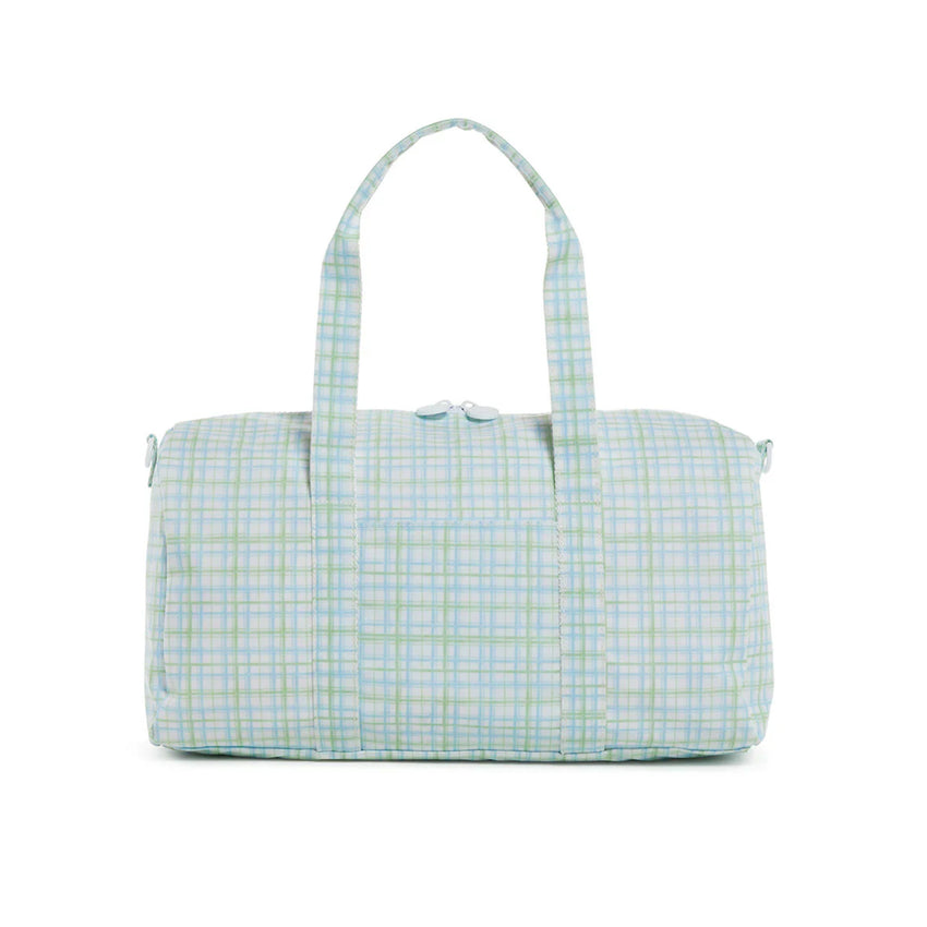 Weekender Classic Green Plaid Duffle bag